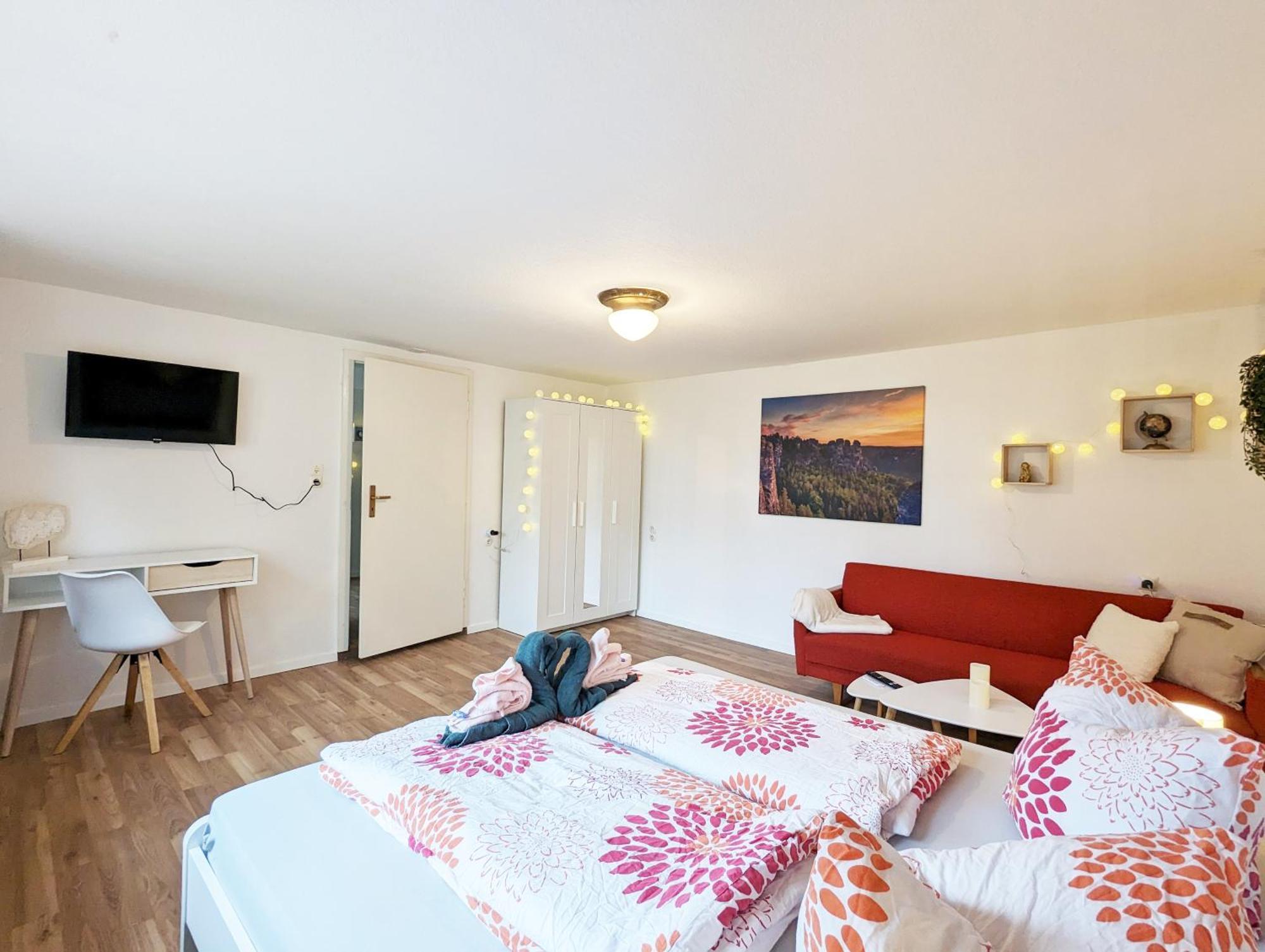 L1 - Urlaubsmagie - Wohnung Fuer 3P Am Wanderweg Sebnitz Exterior foto
