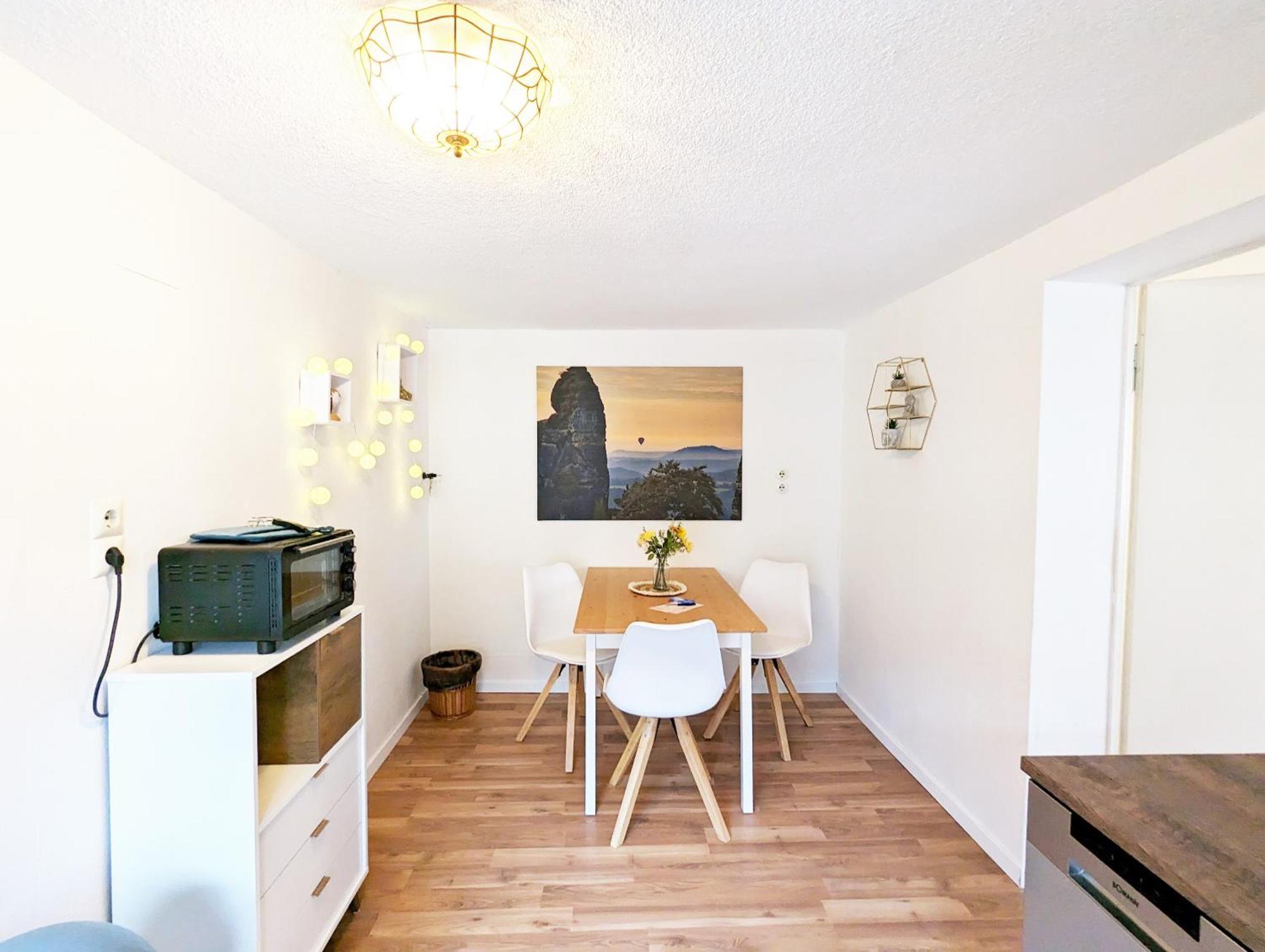 L1 - Urlaubsmagie - Wohnung Fuer 3P Am Wanderweg Sebnitz Exterior foto